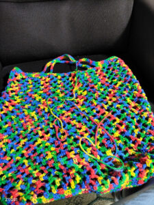 手編みエコバッグ