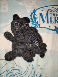 小さい黒猫出来た！