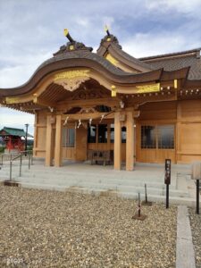 お参りしてきたよ。