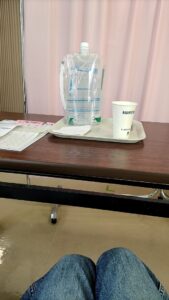 大腸カメラ入れられちゃうよ。